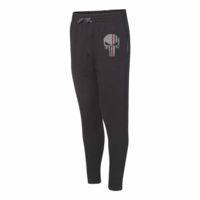 Thin Blue Line Joggers - Thin Red Line, Skull
