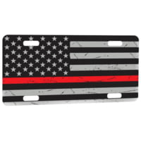 Thin Blue Line License Plate