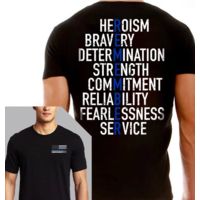 Thin Blue Line Men's Shirt - Remember