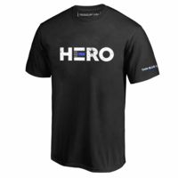 Thin Blue Line Men's T-shirt, Hero - Usa