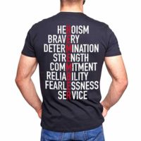 Thin Blue Line Shirt - Remember, Thin Red Line