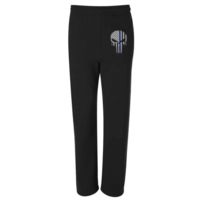 Thin Blue Line Sweatpants - , Skull