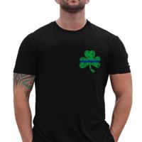 Thin Blue Line T-shirt, Small Shamrock,