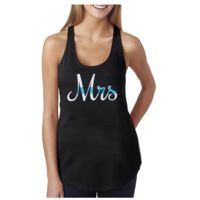 Thin Blue Line Women's Tank - Mrs