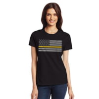 Thin Blue Line Women's - Short Sleeve Classic Thin Gold Line