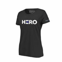 Thin Blue Line Women's T-shirt - Hero,
