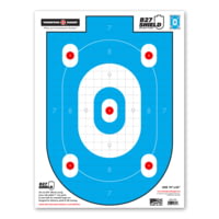 Thompson Target B27-Shield Defense Training - 19x25in Paper Shooting Targets