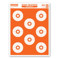 Thompson Target Basic Training Bullseye 19x25in Economy Paper Shooting Targets