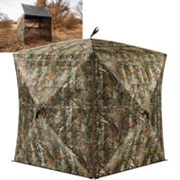 TideWe VisX/VisMax See Through Hunting Blind, Pop Up Ground Deer Blind C0E31C0B