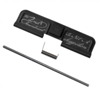 Tiger Rock AR-10/LR-308 w/ 2A Engraving Complete Assembly Ejection Port Dust Cover