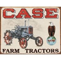 Tin Signs Case Tractor Tin Sign