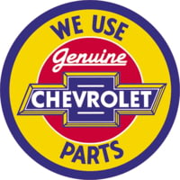 Tin Signs Chevy Genuine Parts Sign