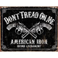 Tin Signs Don't Tread Tin Sign