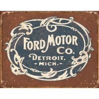 Tin Signs Ford Historic Logo Sign