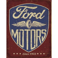 Tin Signs Ford Motors Since 1903
