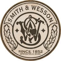 Tin Signs S&amp;W Round Logo Tin Sign
