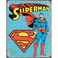 Tin Signs Superman -Retro Tin Sign