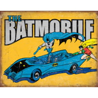 Tin Signs The Batmobile