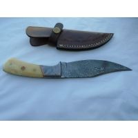 Titan Camel Bone Handle, 6in. Blade Steel Fixed Knife TDK-47