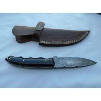 Titan Camel Bone Handle, 4in. Blade Steel Fixed Knife TDK-48