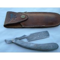 Titan 15N20/1095 Damascus Steel Folder Knife