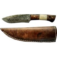 Titan Damascus Fixed Blade Knife, TD -095