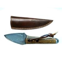 Titan Damascus Steel Fixed Knife TD-046