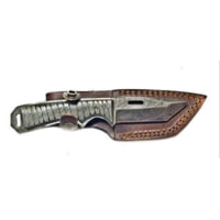 Titan International Knives Damascus Full Tanto Tier Fixed Blade Knife