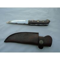 Titan Japanese Steel 4-Finger Grip Handle, 3.2in. Blade Knife TJK-16