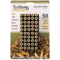 Top Rifle Brass .300 AAC Blackout Reconditioned Rifle Brass