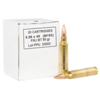 TR&amp;Z PPRM556B Metric Rifle Rifle Line 5.56x45mm NATO 55 Gr Full Metal Jacket Boa