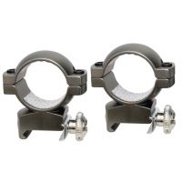Traditions 1 Inch Aluminum Scope Ring High Matte Silver A793MA