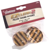 Traditions A1286 EZ Clean 2 Pillow Ticking Patches .45-.54 100% Cotton 100 Pack