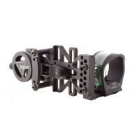 Trijicon AccuPin Bow Sight, Green w/ AccuDial Mount, Black, Abidextrous