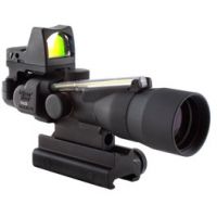 Trijicon ACOG 3x30 Dual Illuminated Red Horseshoe w/ TA60 Mount LED RMR 3.25 MOA Red Dot Sight