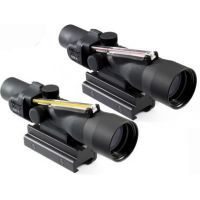 Trijicon ACOG 3x30 Dual Illumination Rifle Scope with Chevron Ballistic Reticle TA33