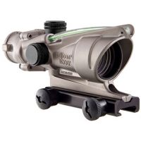 Trijicon ACOG 4x32 Nickel Boron Dual Illuminated Rifle Scope, Horseshoe Reticle