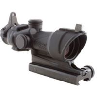 Trijicon ACOG 4x32 Rifle Scope with Center Illuminated Amber Crosshair and 4.0 MOA RMR Sight