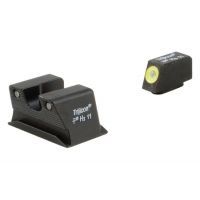 Trijicon HD Walther PPX/PPS/PPS M2 Heavy Duty Night Sight Set w/Yellow Front Outline