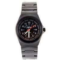 Trijicon Men's Limited Edition Serialized Water Resistant Trooper Watch - Black, Steel
