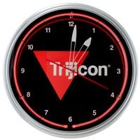 Trijicon Electric Neon Clock w/ Logo PR41