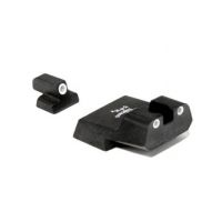 Trijicon Bright &amp; Tough SA07 Night Sights for Smith&amp;Wesson 9mm w/ LR (Novak LoMount)