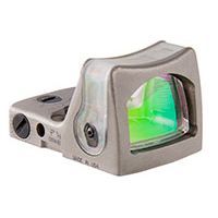 Trijicon RMR Nickel Boron Dual Illuminated Sight - 12.9 MOA Green Triangle