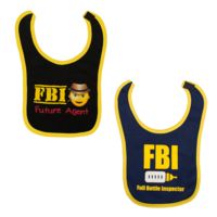 Trooper Clothing 2 Pack FBI Bib Set - Kids