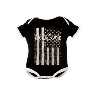 Trooper Clothing We The People Bodysuit w/3 Snap Bottom