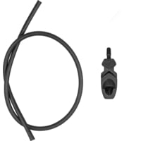 Trophy Ridge No Tie Tube Peep 1/4" Black