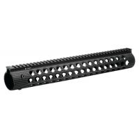 Troy BattleRail Alpha 308 For DPMS LR-308 Low Profile 15 Inch Black STRXAL35LBT01