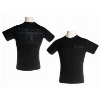 Troy M7A1 Short Sleeve Black Tee Shirts with Logo