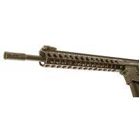 Troy Industries STRX3AL15FT0 Battle Rail AR-15/M-16 Aluminum Flat Dark Earth