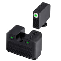 TruGlo Brite Site Tritium Pro Green Night Sight Set for Glock High MOS